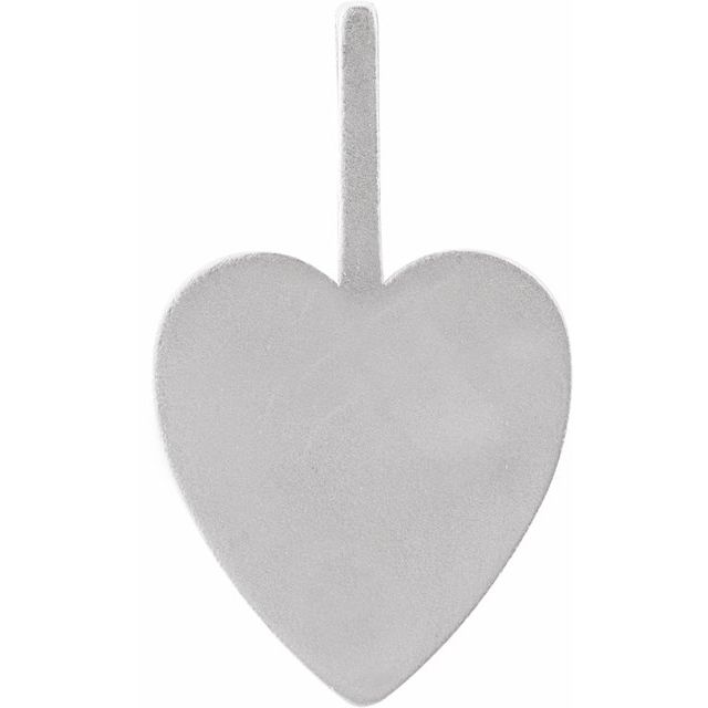 Platinum Family is Forever Heart Charm/Pendant