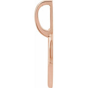 14K Rose Family is Forever Heart Charm/Pendant