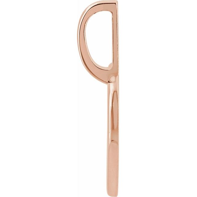 14K Rose Family is Forever Heart Charm/Pendant