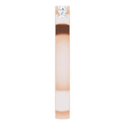 14K Rose 1/5 CTW Natural Diamond Band