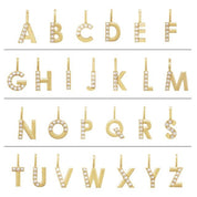 14K Rose Cultured White Freshwater Pearl Initial O Charm/Pendant