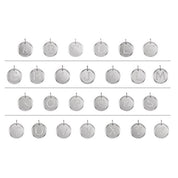 Sterling Silver 1/8 CTW Natural Diamond Posh Mommy? Initial B Pendant