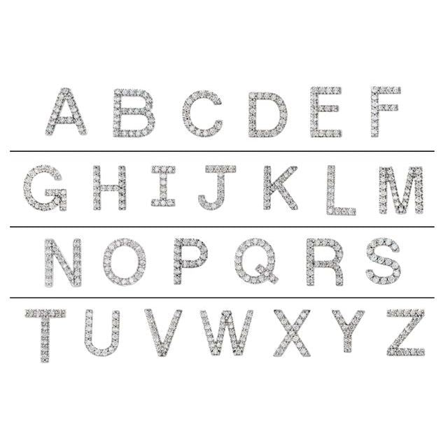 14K Yellow 1/6 CTW Natural Diamond Initial D Earrings