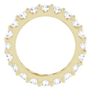 14K Yellow 1 3/4 CTW Diamond Eternity Band Size 5