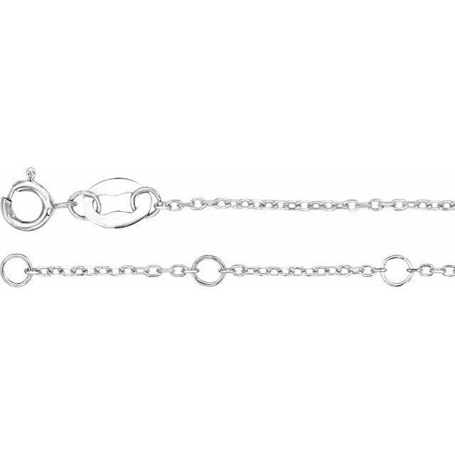 Sterling Silver Natural Turquoise Bar 6 1/2-7 1/2" Bracelet