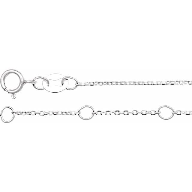 Sterling Silver 1/10 CTW Natural Diamond Bar 6 1/2-7 1/2" Bracelet