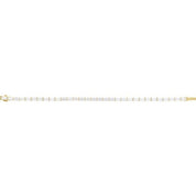 14K Yellow 6 1/5 CTW Lab-Grown Diamond 7" Bracelet
