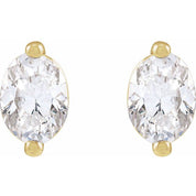 14K Yellow 1/2 CTW Natural Diamond Stud Earrings