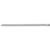 14K White 1 1/2 CTW Natural Diamond Link 7" Bracelet