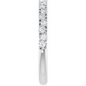 Platinum 1/3 CTW Natural Diamond Anniversary Band