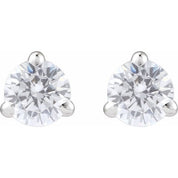 14K Rose 1/3 Lab-Grown Diamond Cocktail-Style Stud Earrings