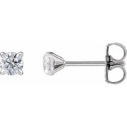 14K White 1/3 CTW Lab-Grown Diamond Cocktail-Style Stud Earrings