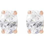 14K Rose 1/3 CTW Lab-Grown Diamond Stud Earrings