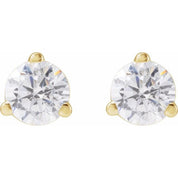14K Yellow 1/3 CTW Lab-Grown Diamond Stud Earrings