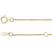 14K Yellow 1/4 CTW Natural Black Diamond 5-Station 16-18" Necklace