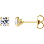 14K Yellow 3/4 CTW Lab-Grown Diamond Cocktail-Style Stud Earrings