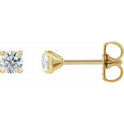 14K Yellow 1/3 CTW Lab-Grown Diamond Cocktail-Style Stud Earrings