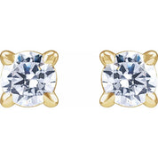 14K Yellow 1/5 CTW Lab-Grown Diamond Cocktail-Style Stud Earrings