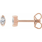 14K Rose 1/6 CTW Lab-Grown Diamond Stud Earrings