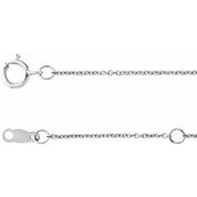 14K White 1/5 CTW Natural Black Diamond 3-Station 16-18" Necklace