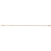 14K Rose 5 1/3 CTW Lab-Grown Diamond Line 7 1/4" Bracelet