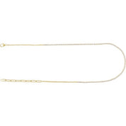 14K Yellow 3 1/5 CTW Natural Diamond Adjustable 15-18" Necklace