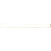 14K Yellow 2.25 mm Curbed Anchor 20" Chain