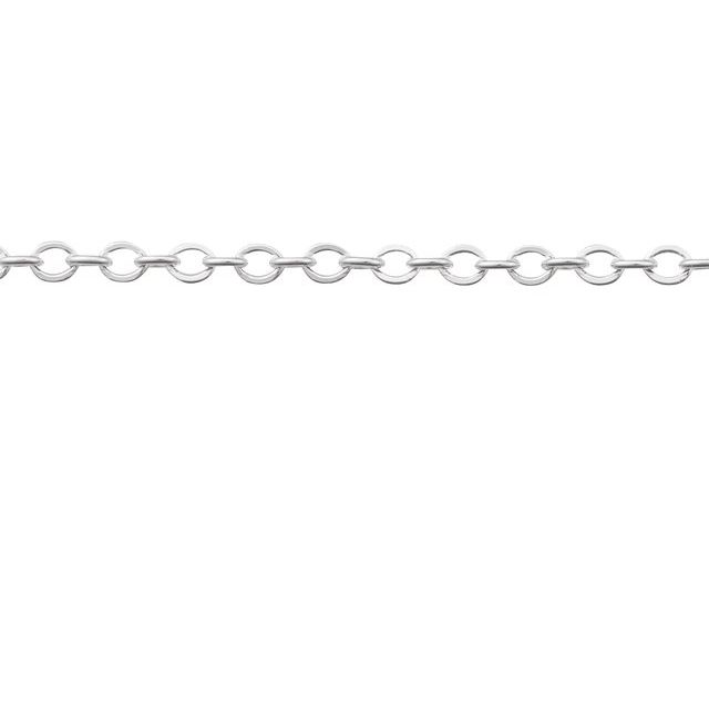 Sterling Silver 1.75 mm Cable Chain by the Inch