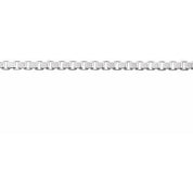 Sterling Silver 1.5 mm Diamond-Cut Box Chain by the Inch