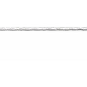 Sterling Silver 1 mm Snake Chain by the Inch