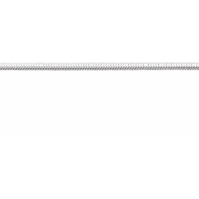 Sterling Silver 1 mm Snake Chain by the Inch