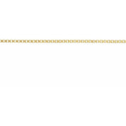 14K Yellow Recycled Metal .75 mm Box Chain by the Inch