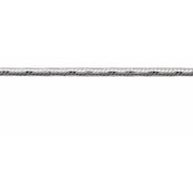 Sterling Silver 1.25 mm Diamond-Cut Snake Chain by the Inch