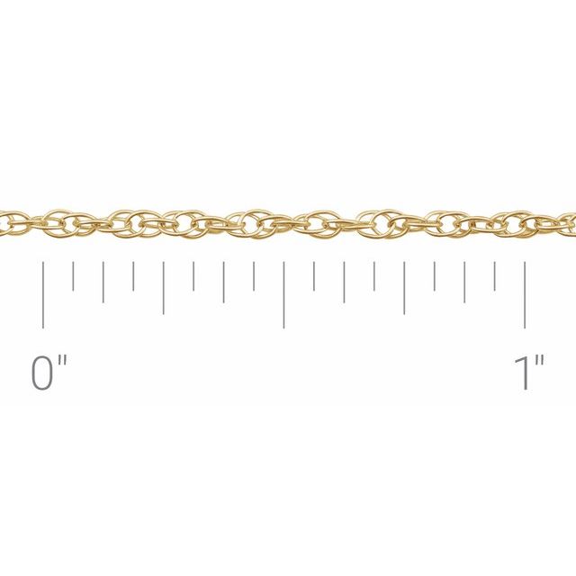 14K Yellow Gold-Filled 1.5 mm Rope Chain by the Inch - CH473:60019:P