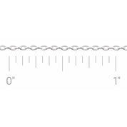Sterling Silver 1.1 mm Cable Chain by the Inch