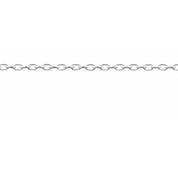 Sterling Silver 1.1 mm Cable Chain by the Inch