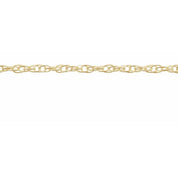 14K Yellow Gold-Filled 1.25 mm Rope Chain by the Inch