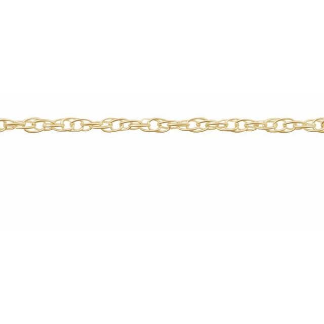 14K Yellow Gold-Filled 1.25 mm Rope Chain by the Inch