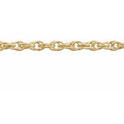 14K Yellow Gold-Filled 2.3 mm Rope Chain by the Inch