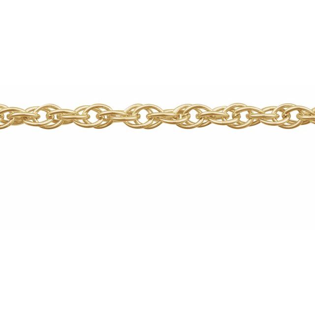 14K Yellow Gold-Filled 2.3 mm Rope Chain by the Inch
