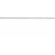 14K White Recycled Metal .75 mm Box Chain by the Inch