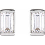 14K White 1/5 CTW Natural Diamond Stud Earrings