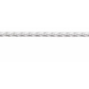 Sterling Silver Diamond-Cut Wheat Chain by the Inch