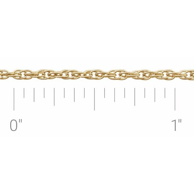 14K Yellow Gold-Filled 1.5 mm Rope Chain by the Inch - CH70:92982:P