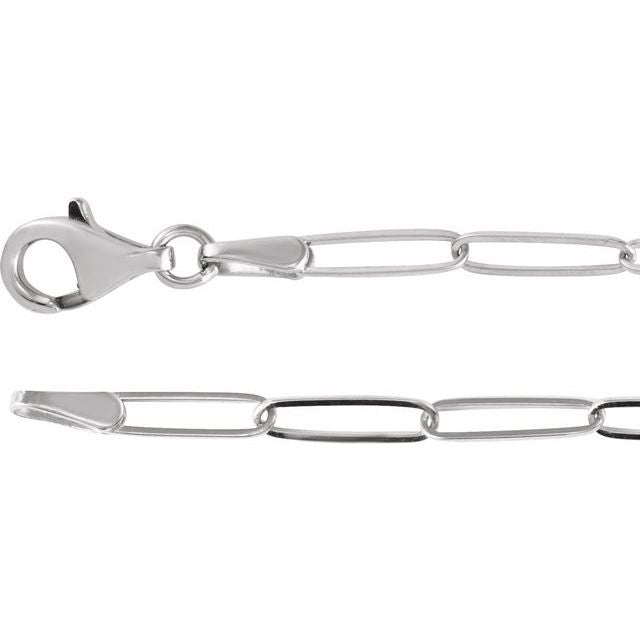 Sterling Silver 1/8 CTW Natural Diamond Heart 7" Bracelet