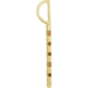 14K Yellow 1/10 CTW Natural Diamond Mama Charm/Pendant