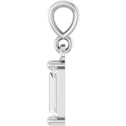 Platinum 1/6 CTW Natural Diamond Solitaire Pendant