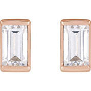 14K Rose 1/5 CTW Natural Diamond Stud Earrings