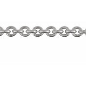 Sterling Silver 4 mm Cable Chain by the Inch