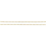 14K Yellow 3.95 mm Hollow Anchor 24" Chain